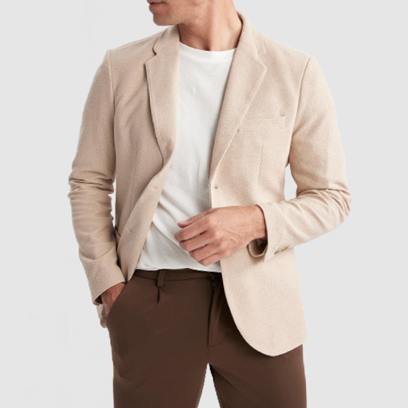 Men's Spring Jacket Business Suit Plus Size British